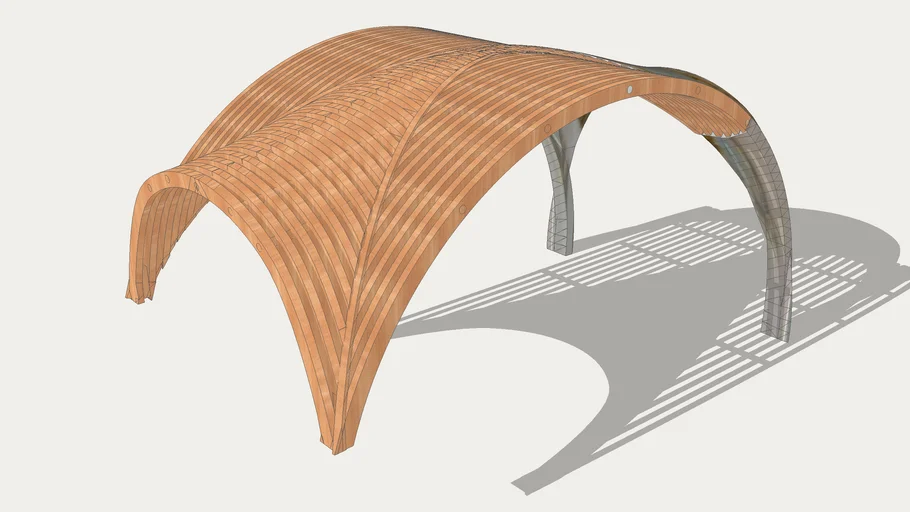 Once laminated wood