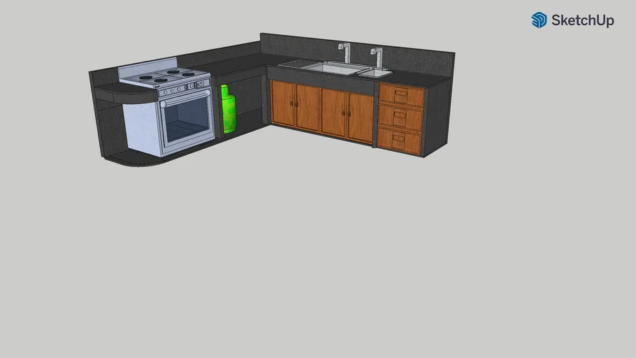 Kitchen Area | 3D Warehouse
