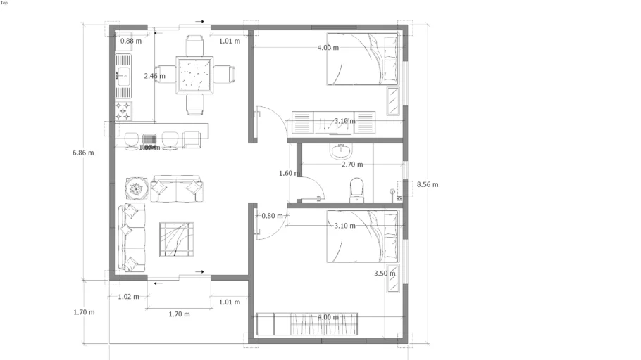 PLANTA BAIXA RESIDENCIAL FAMILIAR