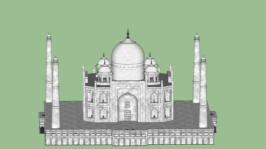 taj mahal.