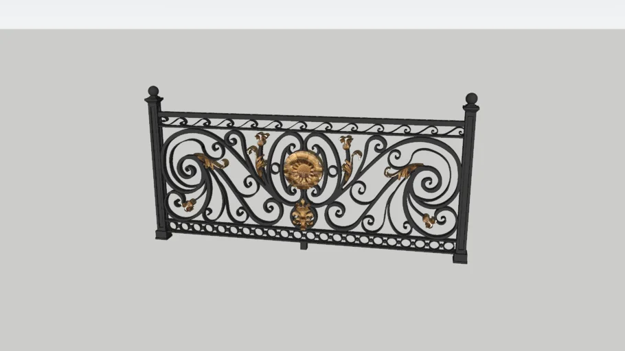 Metal railing 1