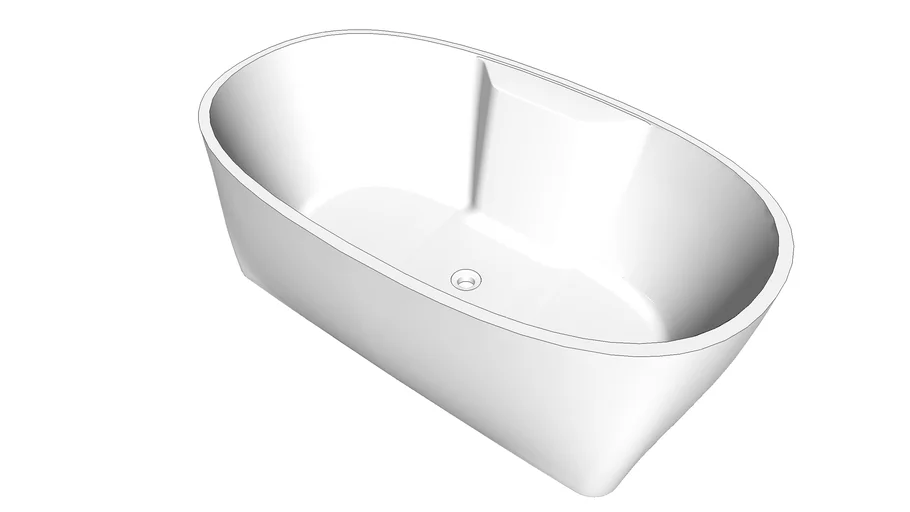 Chilko 64 DMF Freestanding Bathtub