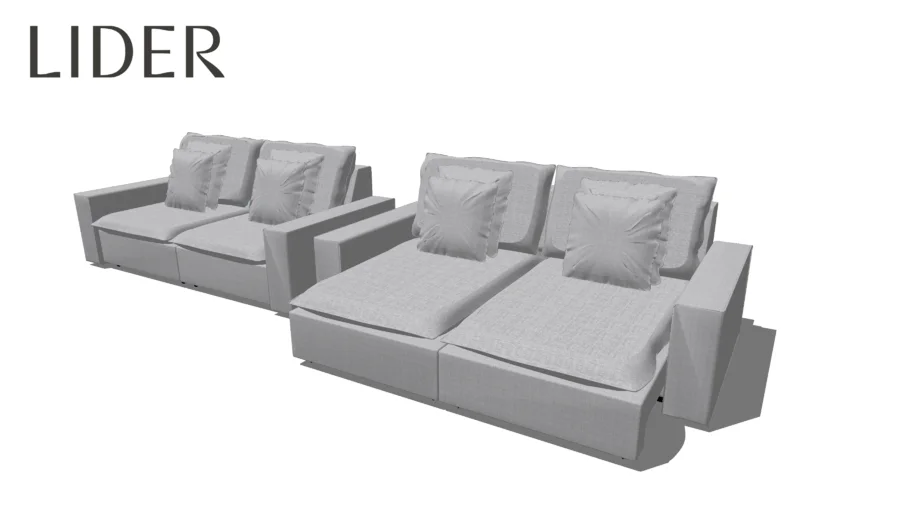 Sofá K700 - Lider Interiores