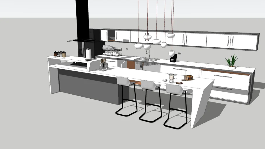 Kitchen set produc - accesories - interior