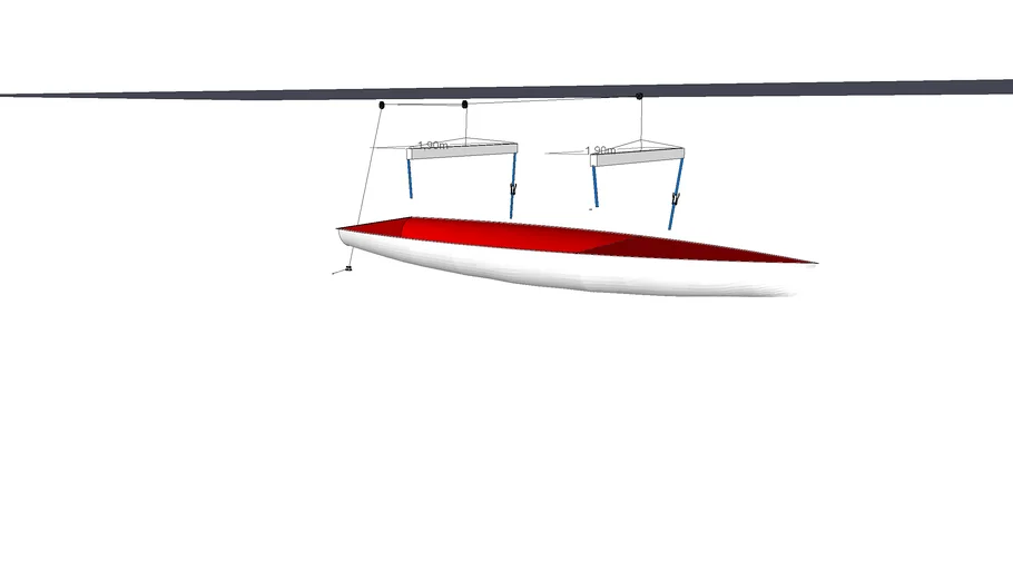 suspension de bateau