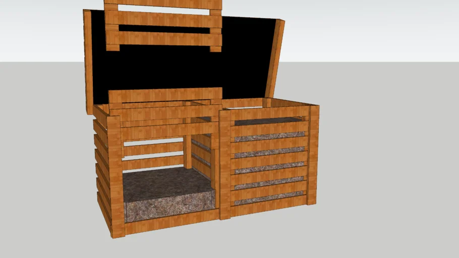 Compostero modelo Duplex