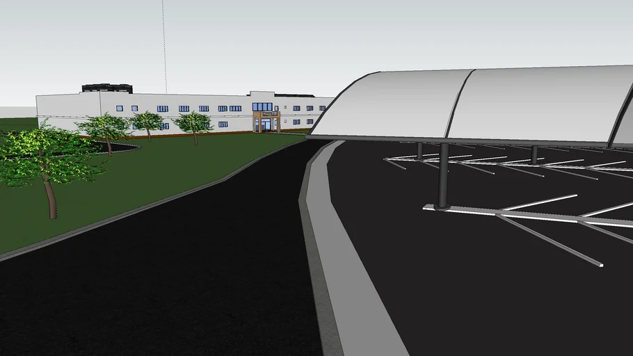 updated with admin & shops building