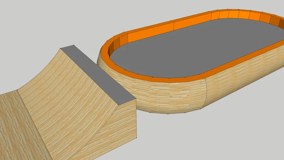 mega ramp with foam pad