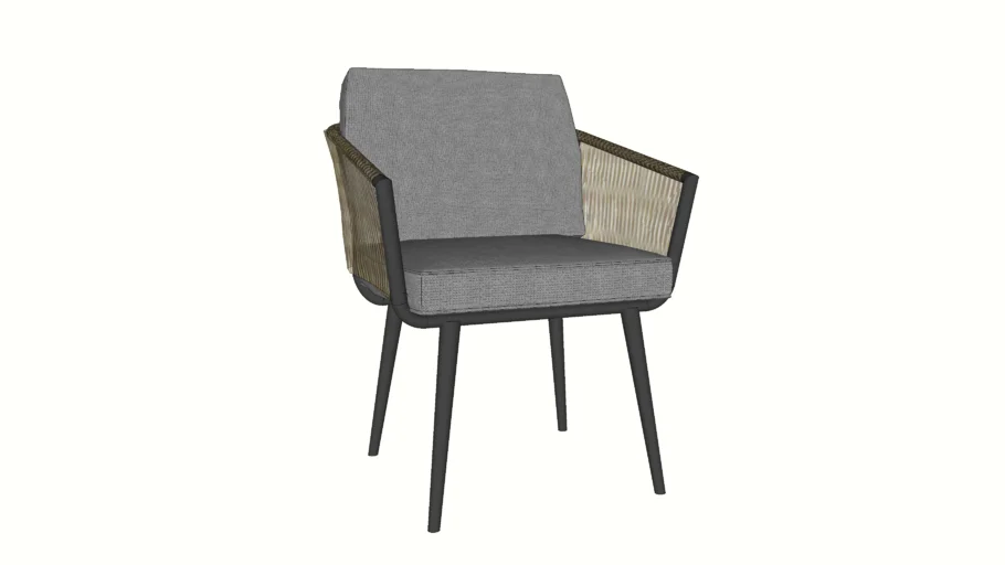 modern rattan chair