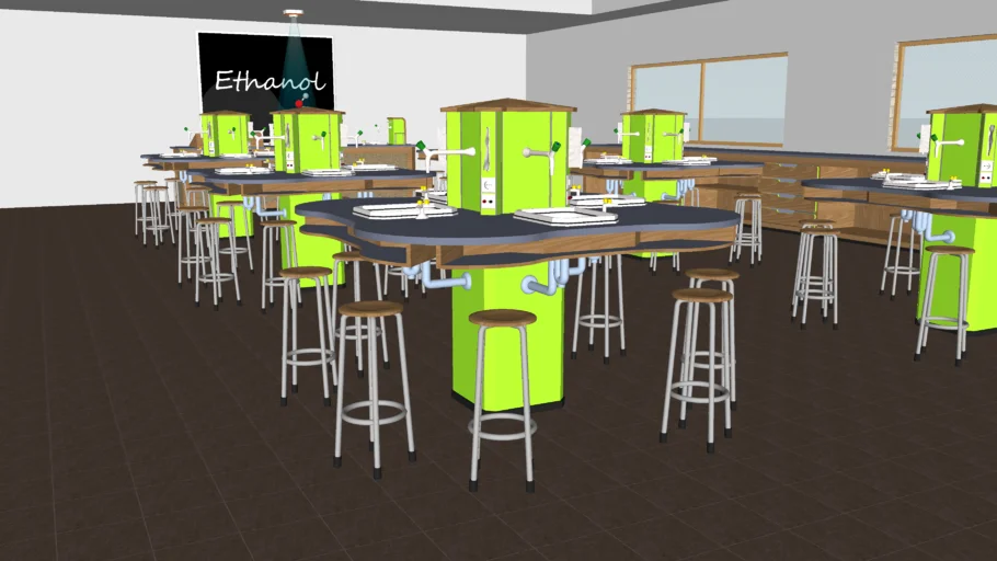 Science Classroom by HenkieTenk