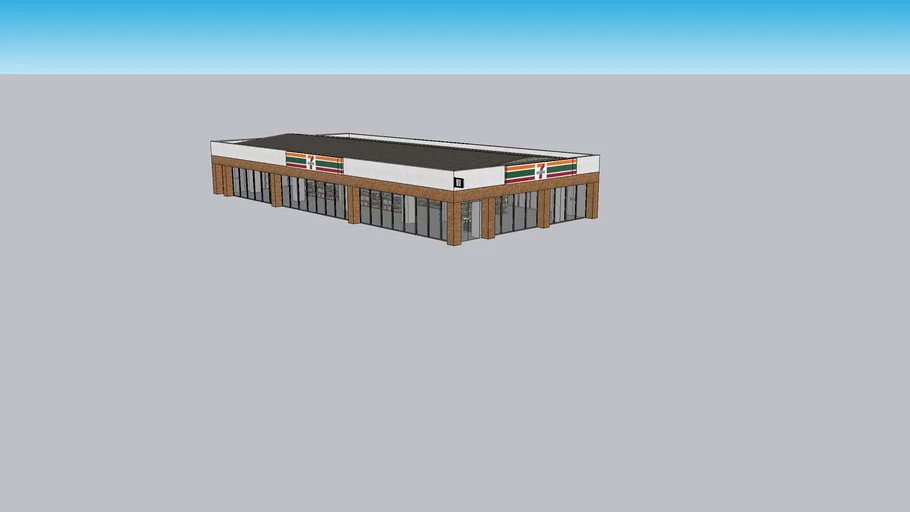 7eleven Convienient Store_practice | 3D Warehouse
