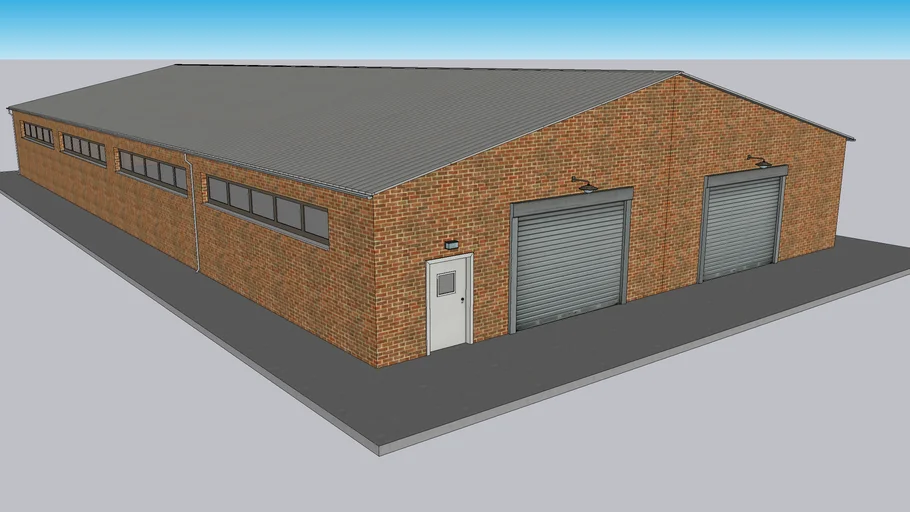 Old brick warehouse