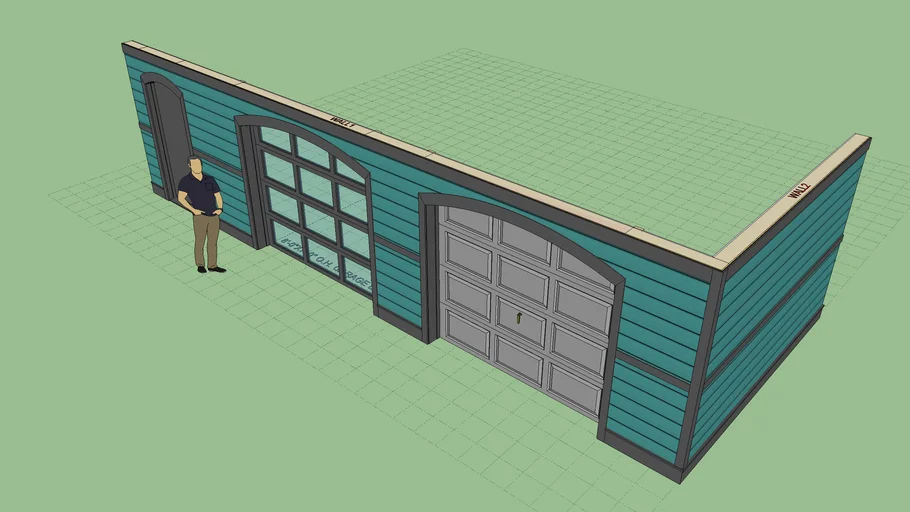 Arched Garage Door