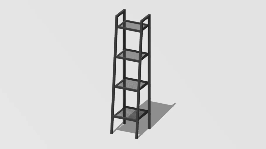 IKEA Lerberg Small Shelf, Dark Grey