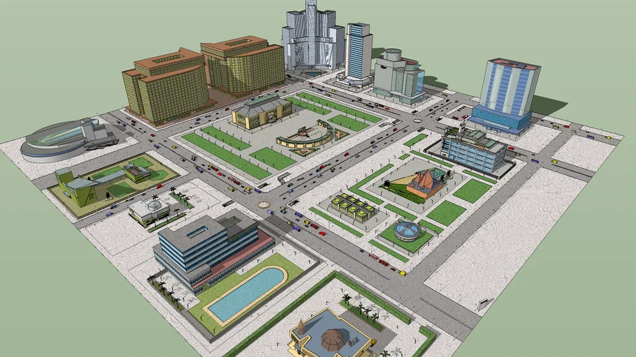 3D ARE City