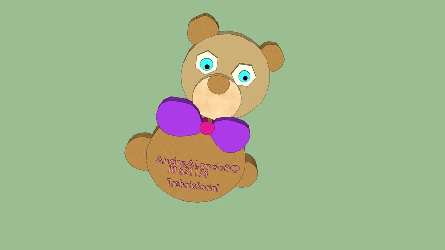Oso 3D ID 631174