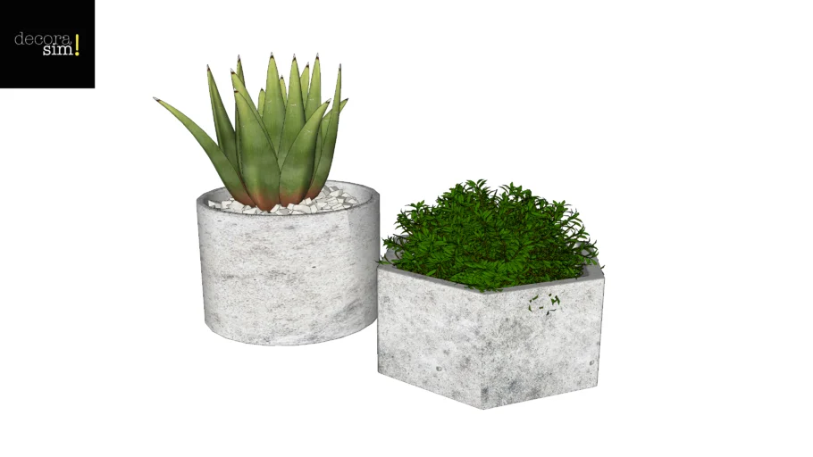 TABLE POTS PLANT (12).skp