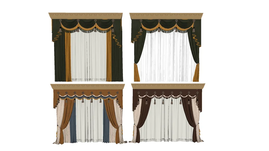 RÈM VẢI-CURTAIN | 3D Warehouse