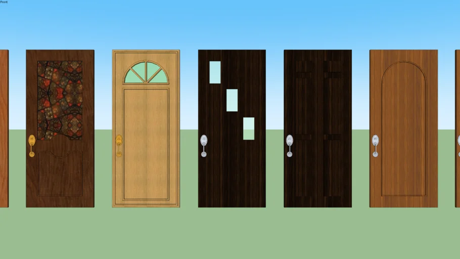 Puertas madera