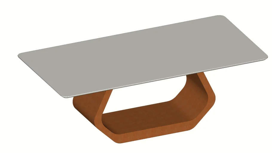 Mesa Viqui Retangular | Refinatto