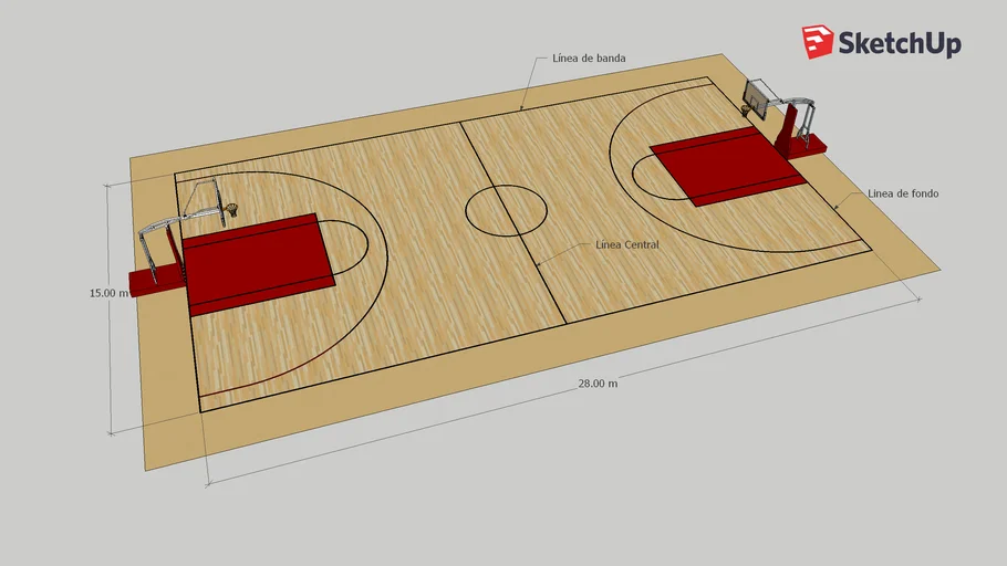CANCHA DE BASKETBALL - HERRAMIENTAS COMPUTACIONALES
