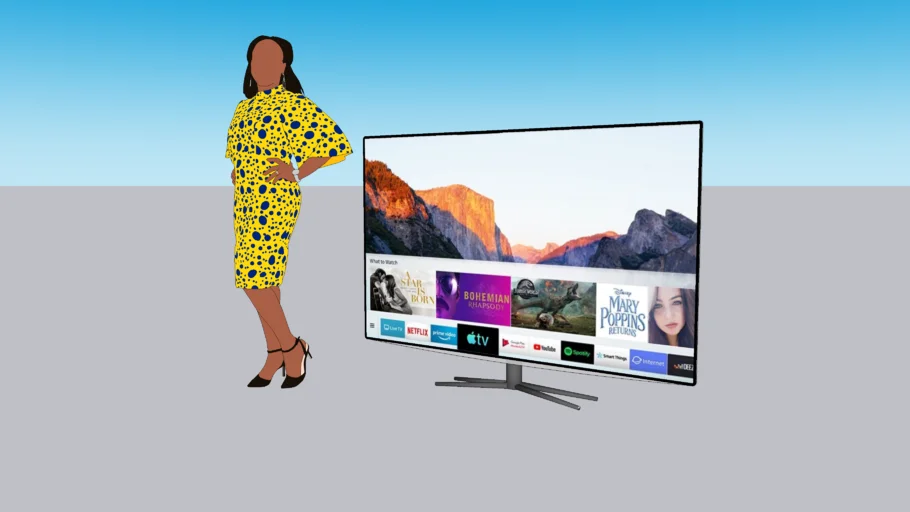 Samsung Smart TV Full HD display (v1.0)