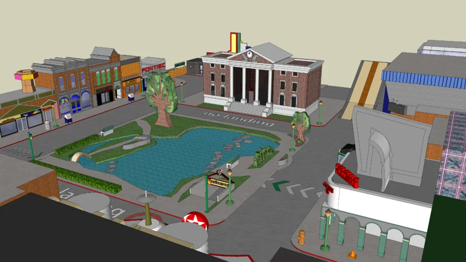 hill valley 2015 ( back to the future )