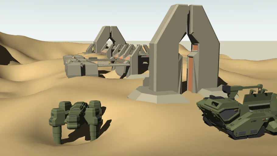Halo 3 Sandtrap Model