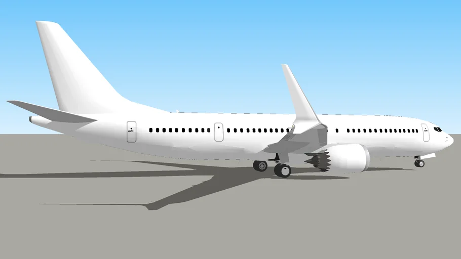 Boeing 737 MAX 200 Template