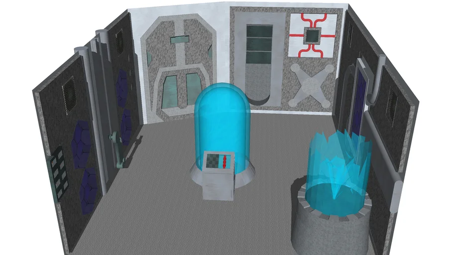 sci fi labratorium/teleport | 3D Warehouse