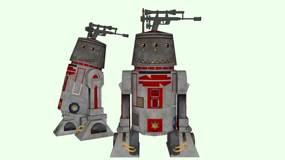 R5-P8: PIRATE ASTROMECH!