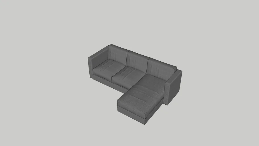 IKEA - FINNALA SOFA WITH CHAISE