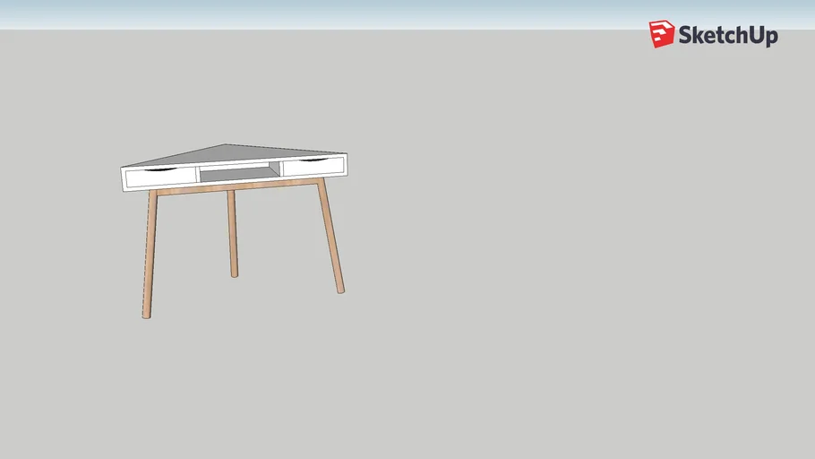 bureau angle artic maisons du monde