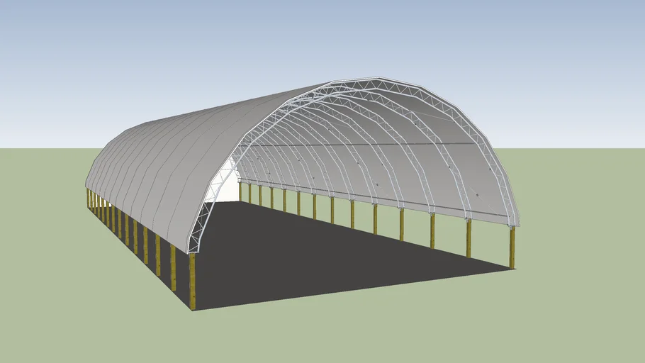 Calhoon CC - 62’ Timber - Coverall Structure