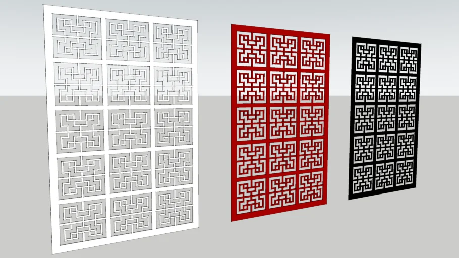 Chinese Decor Panels