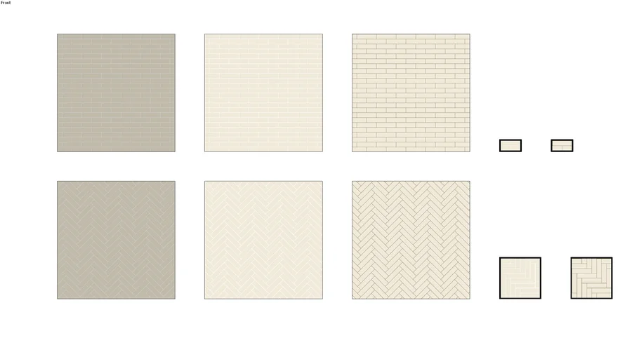2x8 Tile Textures