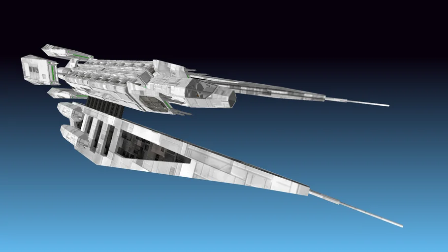 Space gunship