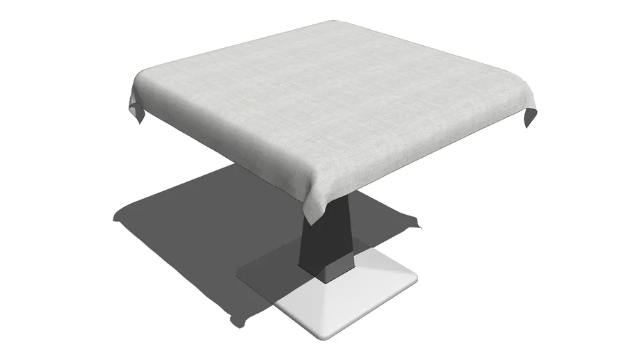 Simple metall table