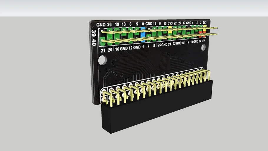 Raspberry Pi 400 GPIO Header