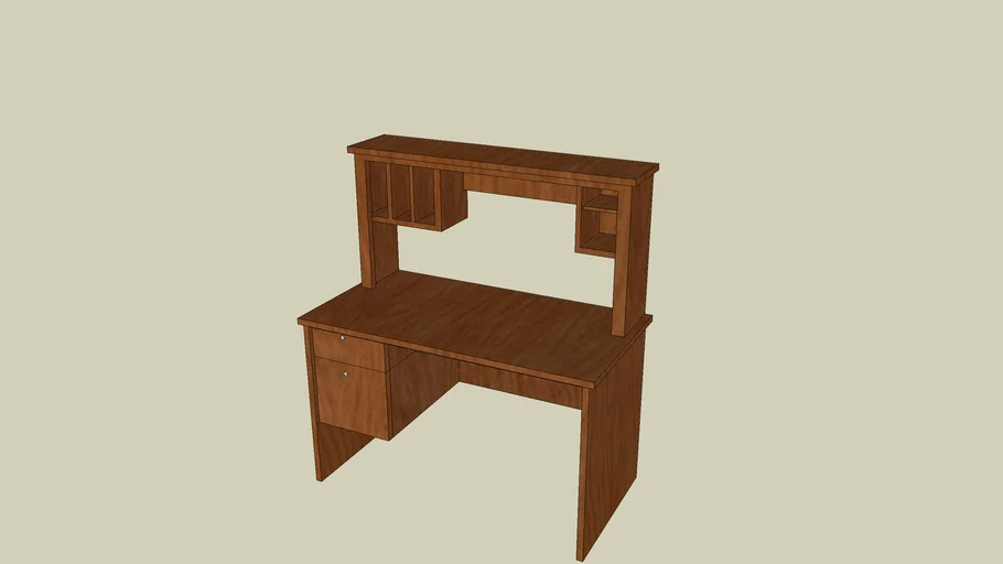 computer desk | 3D Warehouse