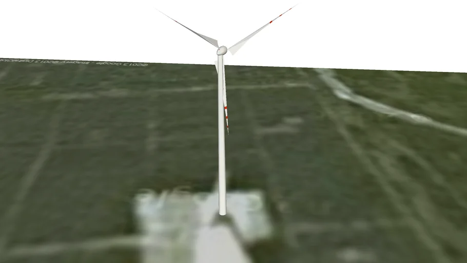 Turbina wiatrowa elektrowni wiatrowej Kamieńsk
