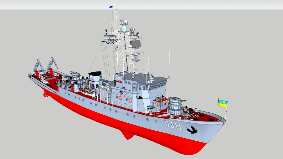 ВМСУ. Тральщик "Черкаси". U311