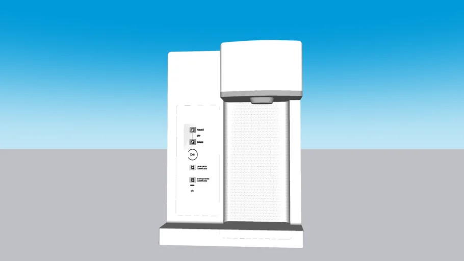 PURIFICADOR DE ÁGUA PLANO MODERNIDADE BRANCO - BRASTEMP