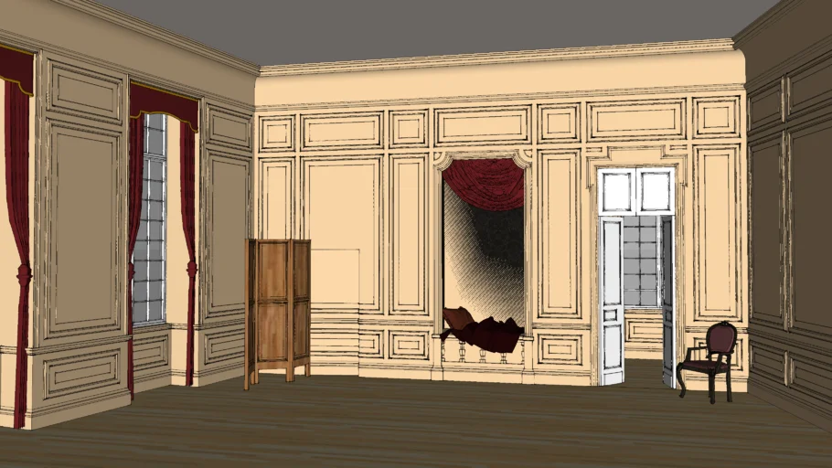 Marriage of Figaro set