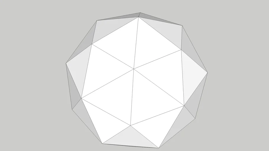 五角化12面體(Pentakis dodecahedron)