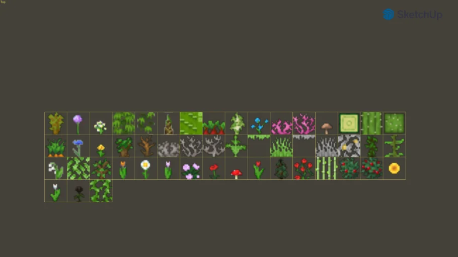 Minecraft Textures - Nature (Transparent)