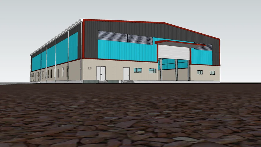 PEB STRUCTURE INDUSTRIAL PLANT