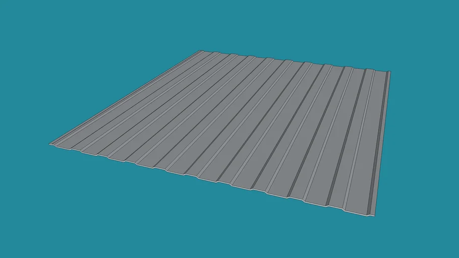 Metalsheet 870 for wall and ceiling