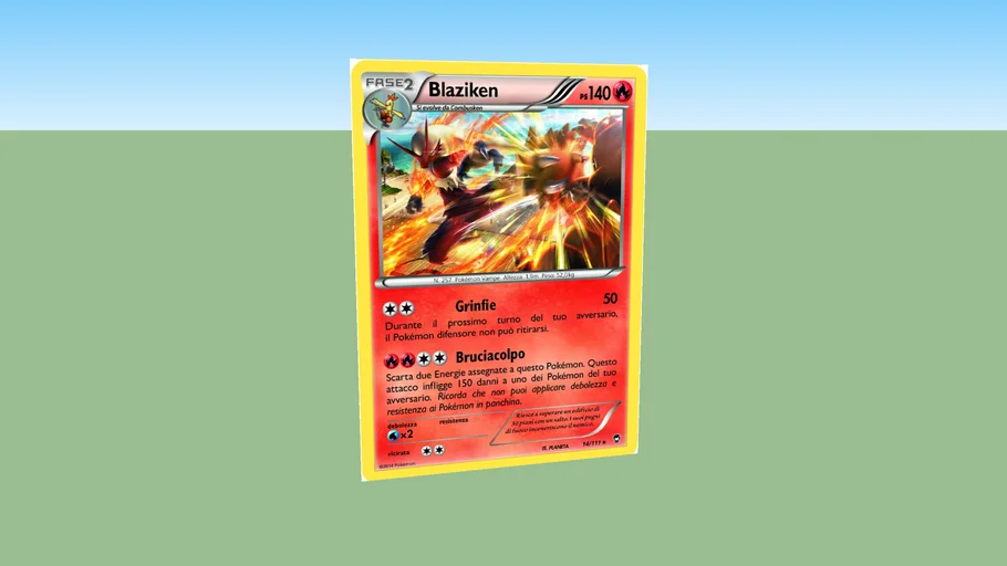 Blaziken cards