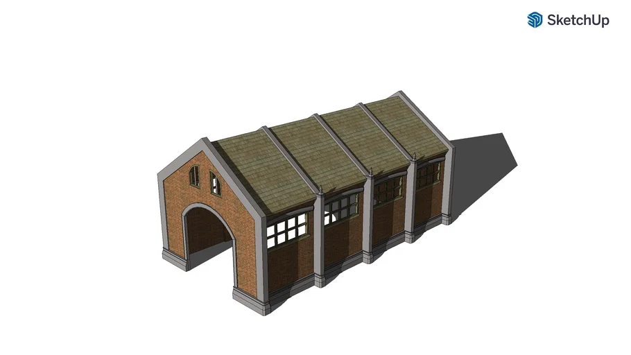 Brick warehouse